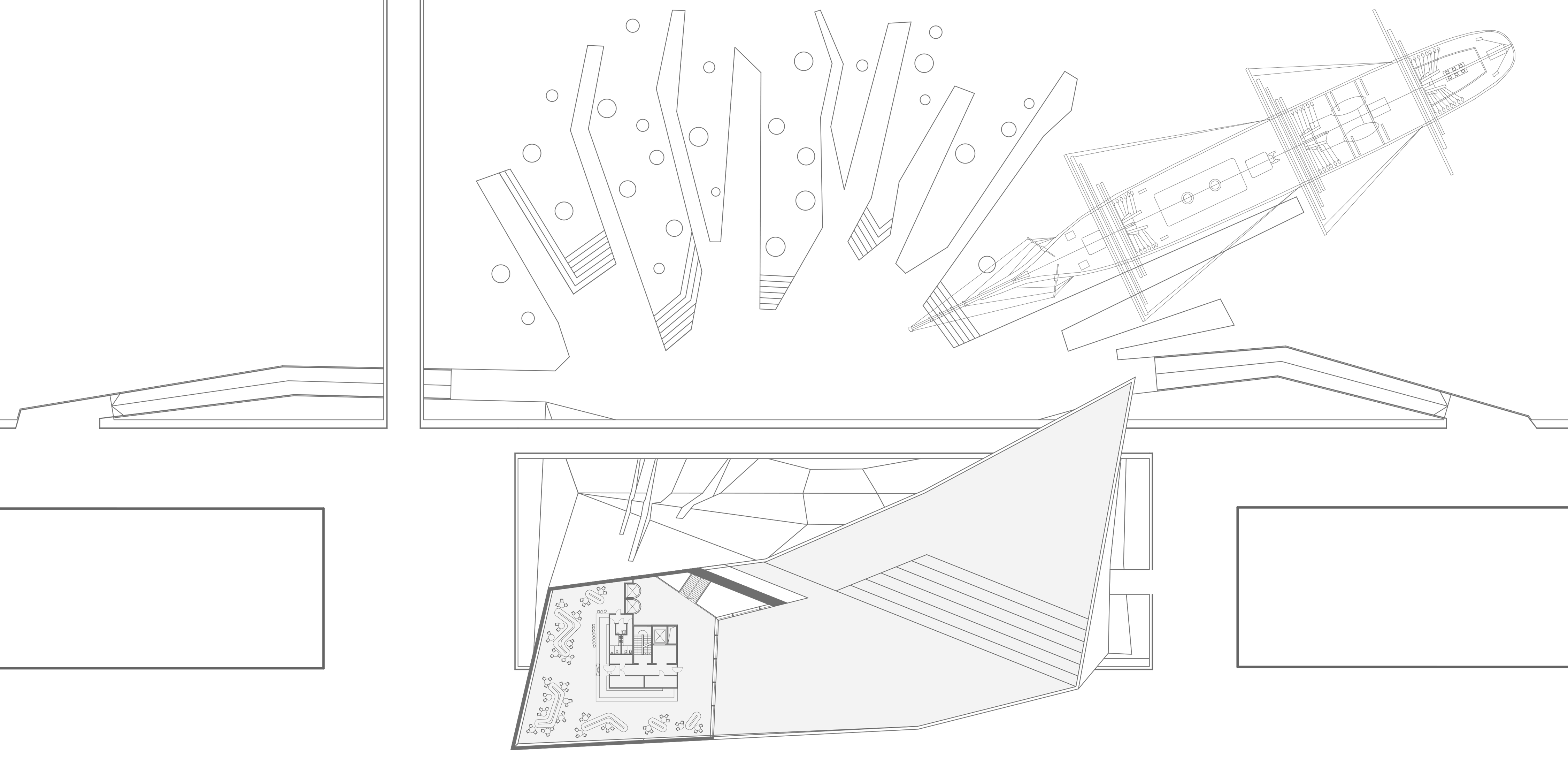 Floor plan 5 for Floating art, Buenos Aires, Argentina.